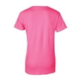 thumbnail image 3 of Gildan - Ultra Cotton Womenâ€™s T-Shirt - 2000L - Safety Pink - Size: XS, 3 of 3