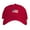 Red, variant on - American USA Waving Flag Embroidered Dad Hat