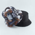 thumbnail image 3 of CoCopeaunts Tie Dye Bucket Hat Four Seasons Cotton Fisherman Hat Reversible Fisherman Hat Colorful Graffiti Women Bucket Cap, 3 of 8