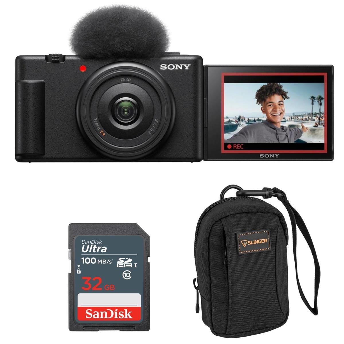 Sony ZV-1 Compact Digital Vlogging Camera for Content Creators and