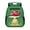 Frog Mushroom Green, variant on Jeiento Horse Preschool Backpack for Toddler, American Flag 13.5 Inch Kids School Backpack for Boys 3-5, Lightweight Bookbag with Mesh Side Pockets