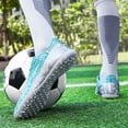 thumbnail image 6 of Men's Indoor Soccer Shoes Football Cleats Low-Tops Lace-Up Non-Slip Spikes Sports Athletic Futsal TF Turf Sneaker, 6 of 8