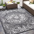 thumbnail image 2 of Eagean Machine Woven Area Rug - Black - 4'3" x 5'11", 2 of 4