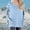 Light Blue, variant on VgaVtl Womens Tshirts Long Sleeve V-Neck Ladies Plus Size Tops Pullover Red Layering Polka Dots Casual Loose Shirts,S