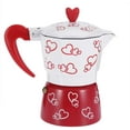 thumbnail image 4 of Espresso Maker, Aluminum Durable Coffee Maker Kettle Pot Household Office(L)(L), 4 of 8
