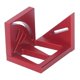 thumbnail image 5 of Regla De Medición De Múltiples ángulos 3D, Regla De Marcado De 45 Grados Transportador 3D, Transportador Cuadrado Multifuncional Para Carpintería Marcador De Línea De Regla De ángulo(Rojo), 5 of 8