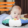 thumbnail image 5 of Baby Toys 0-6 Months, Tummy Play Time Pillow with Crinkle Mat & Teethers, Black and White High Contrast Baby Toys with Mirror, Montessori Sensory Crawling Toy for Infant Newborn Toddler, 5 of 6