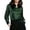 Green(Womens Tops), variant on Long Sleeve Blouses for Women Elegant Satin Classic Notch Collar Button Down Shirt Notch Collar for Business