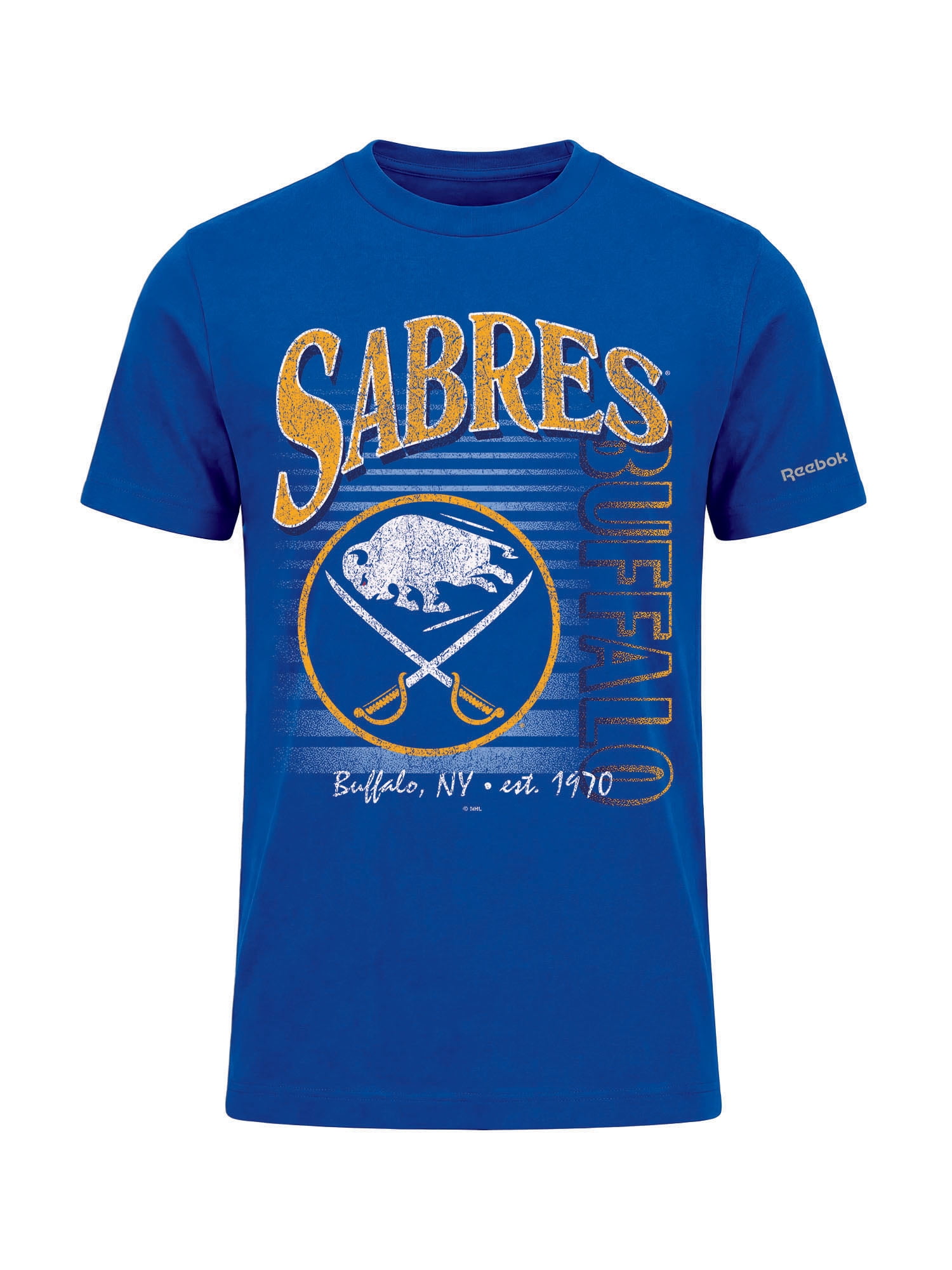 Buffalo Sabres Reebok Mens Crew Neck Short Sleeve T-Shirt