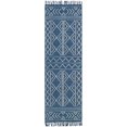 thumbnail image 6 of Hauteloom Nacogdoches Wool Living Room, Bedroom Area Rug - Bohemian, Transitional - Teal, Ivory, White - 2' x 3', 6 of 6
