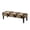 Brown Duck Silhouette Camo, variant on Glofpot Elastic Bench Cover, Stretch Washable Bench Seat Slipcover, Indoor Furniture Cover for Entryway Dining Bench, Mallard Duck Camo