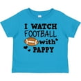 thumbnail image 3 of Inktastic I Watch Football with My Pappy Boys Toddler T-Shirt, 3 of 5