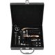 thumbnail image 1 of Wine Opener Set Premium Leather Box Rabbit Corkscrew Wine Bottle Opener, Wine Pourer - yujia(FMY), 1 of 5