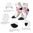 thumbnail image 6 of Bingfone Colorful Flowers Design Patterned Men'S Women'S Casual Cotton Socks, 6 of 9