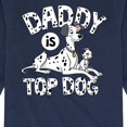 thumbnail image 3 of Disney - 101 Dalmatians - Daddy Is Top Dog - Toddler And Youth Long Sleeve Graphic T-Shirt, 3 of 5