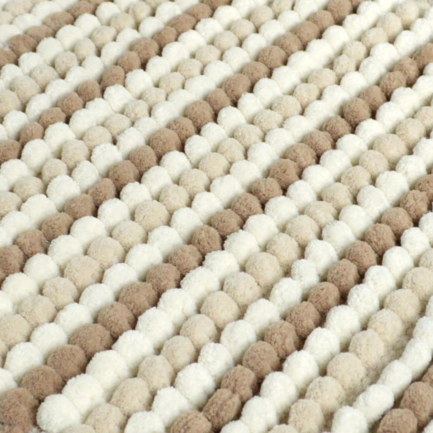 Chunky Bobble Bath Mat in California Stripe
