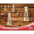 thumbnail image 3 of Unfinished Wood Oil Rig Shape | DIY Craft Cutout | up to 46" DIY 36" / 3/4", 3 of 3