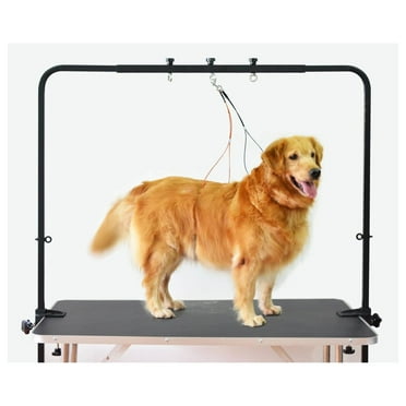 Overhead pet Grooming arm/Bars with Clamps Ideal for Dog Bathing & Grooming