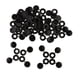 thumbnail image 5 of CUBIERTAS de CUBIERTAS de PLÁSTICO con ROUDN para APTO en 6-8 TORNILLOS de CALIBRACIÓN, CUCHILLAS de TORNILLOS, para Puertas 50 Pieza Negro BLESIY Tornillos con bisagras Tapa de tapa, 5 of 8