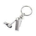 thumbnail image 1 of Hairdressing Scissors, Hair Dryer, Comb, Keychain, 1 of 6