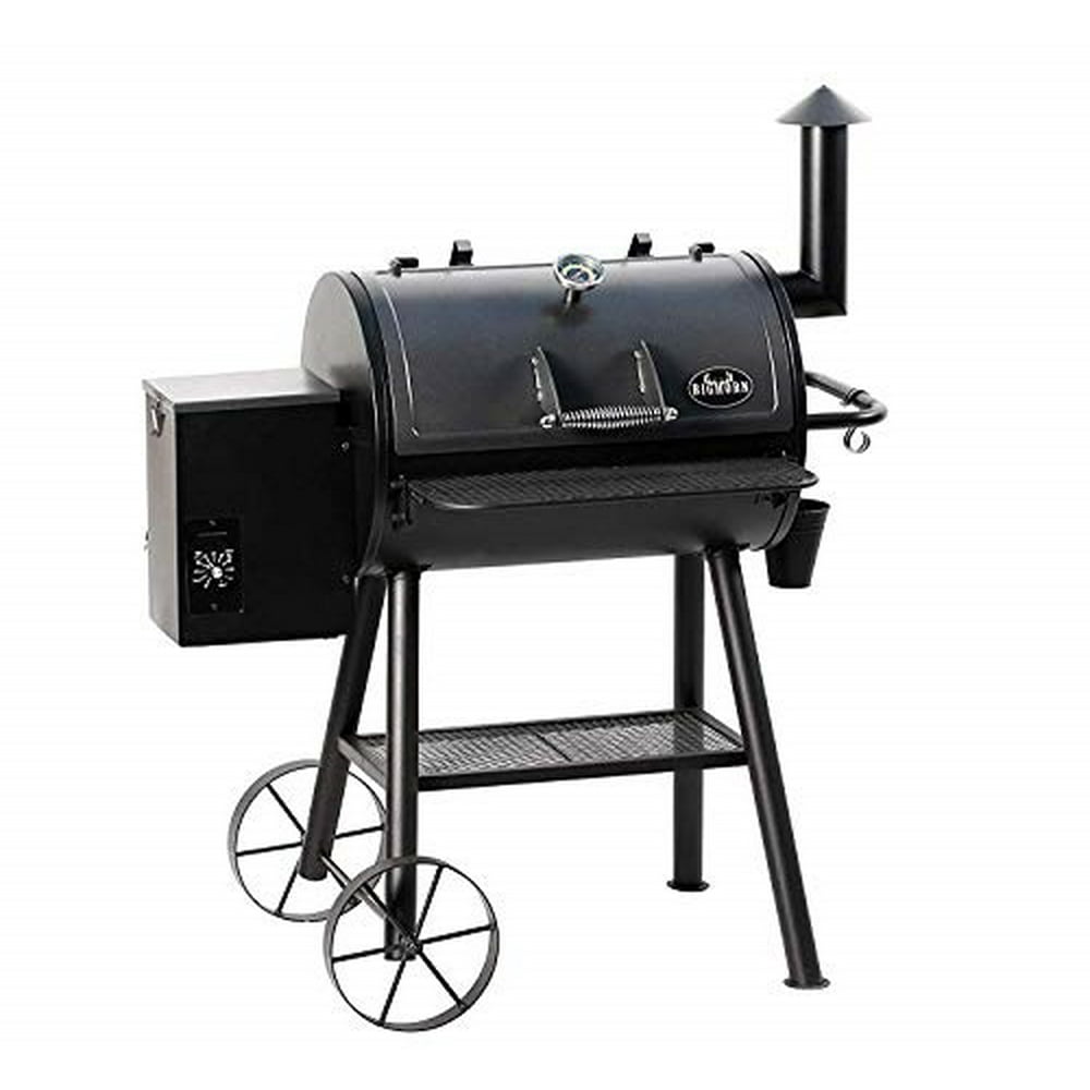 big horn outdoors pellet grill wood bbq grill & smoker 700 sq.in