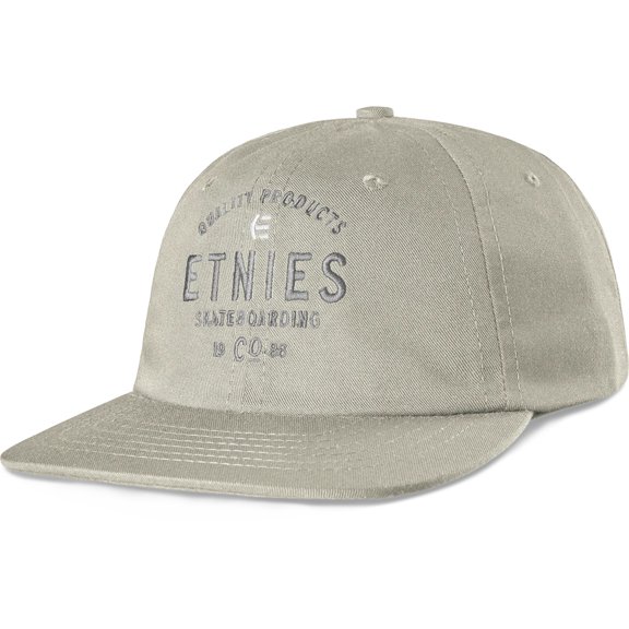 Etnies Mens Skate Co Strapback Cement Hat