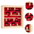 thumbnail image 6 of yotijay Wooden Labyrinth Board Game Activity Board Develop Fine Motor Skills Educational Red, 6 of 9