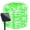 Green, variant on Solar LED Rope Lights Outdoor Waterproof 39FT/12M 8 Modes Tube Lights String Camping Rope Lights Twinkle Lights Decoration for Wedding Garden Patio Background Christmas