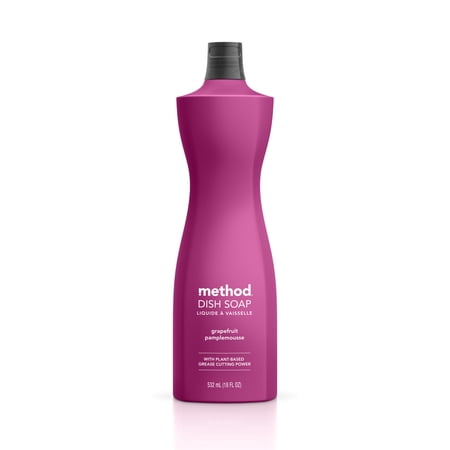 Method Dish Soap, Grapefruit, 18 Ounce