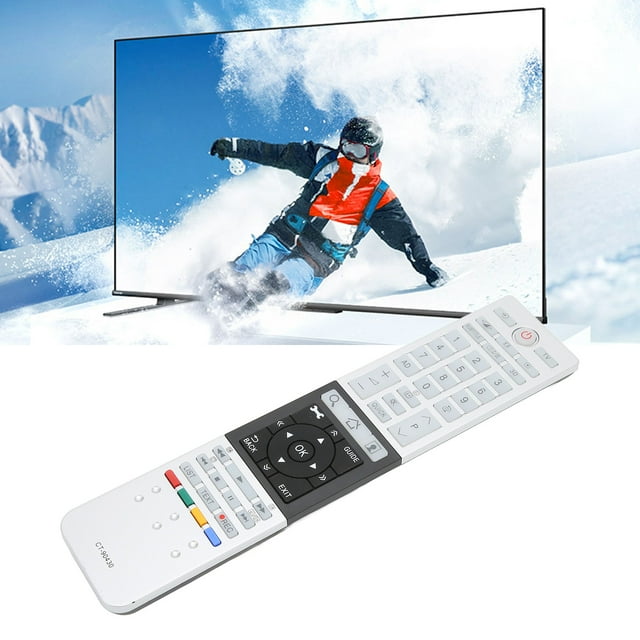 Control remoto, Control de control remoto de Largo Alcance Resistencia Al Desgaste de los Botones Grandes Fáciles de Comprender para TV HD