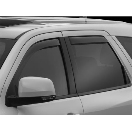 - WeatherTech 11+ Dodge Durango Front and Rear Side Window Deflectors - Dark Smoke