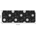 thumbnail image 7 of Black White Sun Moon Planet Star Pattern Kitchen Rug Mat,Kitchen Runner Rugs Non Skid Washable,Decorative Kitchen Floor Mats for Kitchen,Sink,Laundry,17"x47.2", 7 of 7