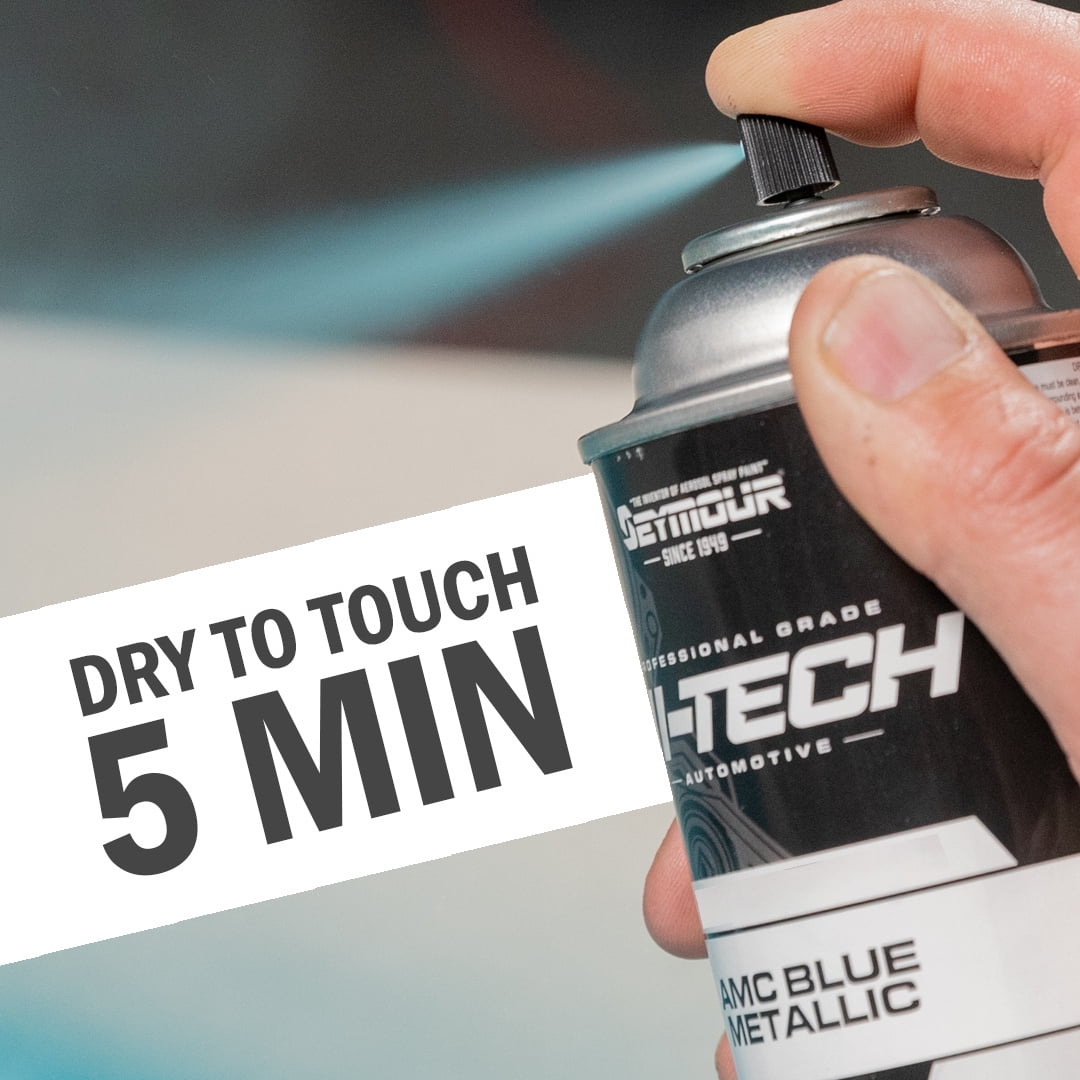 Seymour of Sycamore 16-821 16 oz Hi-Tech Lacquer Spray Paint, Gloss Clear Acrylic - Pack of 6