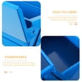 thumbnail image 2 of Phenofice 1Pack Tools Handy Box Rectangular Storage Tool Box Iron Double-layer Design for Handyman, 2 of 4