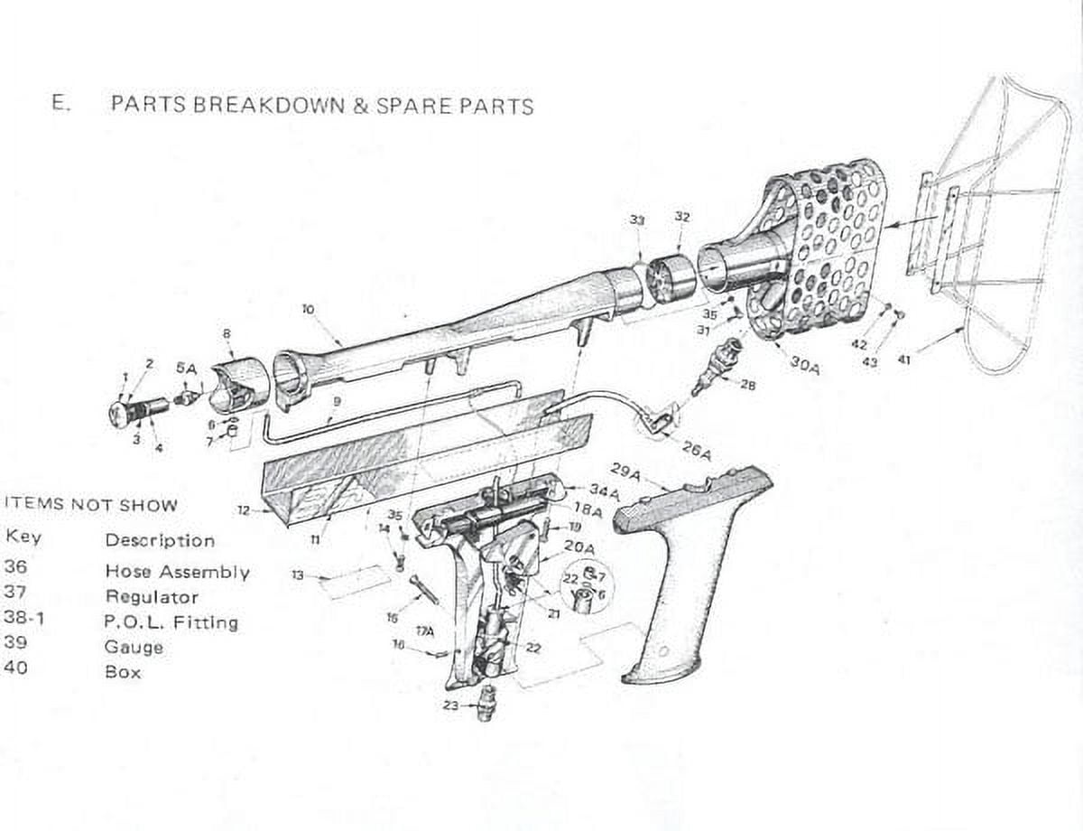 Shrinkfast 975 Heat Gun Combustor Assembly - Part# 30B