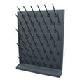 thumbnail image 2 of TECHTONGDA Wall Desk Drying Rack PP 52 Pegs Grey Lab Laboratory Drip Bar Supply Cleaning Equipment, 2 of 9