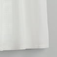 thumbnail image 4 of Mainstays Waffle Weave Tiers and Valance, Set of 3, Arctic White, 56" W x 36" L, 4 of 5