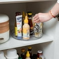 thumbnail image 3 of Spice Jars Turntable Storage Rack Countertop 360 Degrees Rotating Salt Snacks Organizer Pantry Organization, 3 of 8