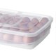 thumbnail image 2 of Portable Egg Storage Box 34 Compartments Plastic Egg Holder Container with Handle for Kitchen Refrigerator Outdoor, 2 of 4