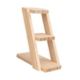 thumbnail image 2 of Soporte de mesa de madera para plantas, estante de escritorio de 3 niveles, expositor cuadrado para flores Estilo B, 2 of 9