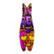 thumbnail image 2 of Women's Casual Bohemian Halloween Print Loose Large Size Casual Sleeveless Strappy Jumpsuit, 2 of 4