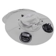 thumbnail image 1 of Sombrero Tipo Chal Con Sombrilla, 3 Velocidades De Viento, Uso Cómodo, Sombrero Con Doble Ventilador Gris Claro, Carga USB Para Pesca En El Trabajo Al Aire Libre, 1 of 7