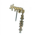 thumbnail image 3 of 4 Pcs -Acrylic Happy Birthday Cake Topper, 3 of 3