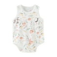thumbnail image 3 of Penkiiy Summer Newborn Essentials: Sleeveless Baby Bodysuit with Cute Prints | Ultra-Breathable Romper for Hot Weather | Baby Sleepwear & Playwear, 3 of 3