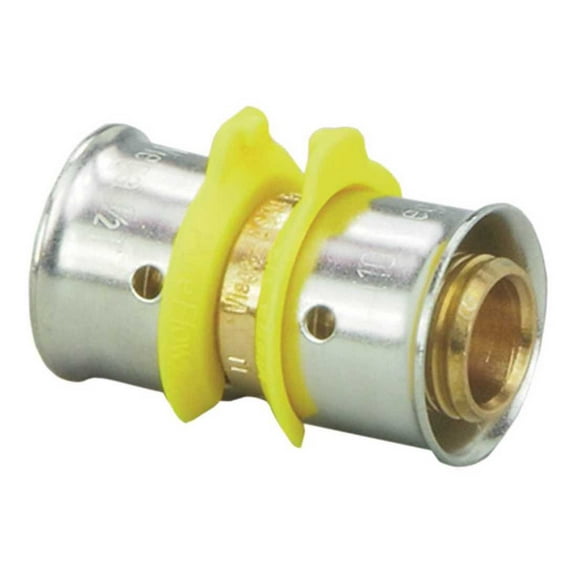Viega 93050 PureFlow Press Coupling 3/4 in. x 1/2 in. Zero Lead Bronze