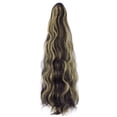 thumbnail image 2 of LELINTA 24 inch Ponytail Extension Wavy Curly Synthetic Hair Hairpieces Long Thick Pony Tails with Jaw Clip for Women Girls 16Colors 135g/24", 2 of 8