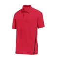 thumbnail image 5 of Sport-Tek Contrast PosiCharge Tough Polo-3XL (Deep Red/ Black), 5 of 6