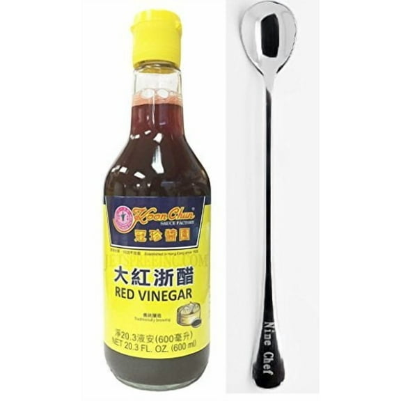 NineChef Bundle - Koon Chun (guan zhen) Seasoning (Red Vinegar 4 Bottle)   1 NineChef ChopStick