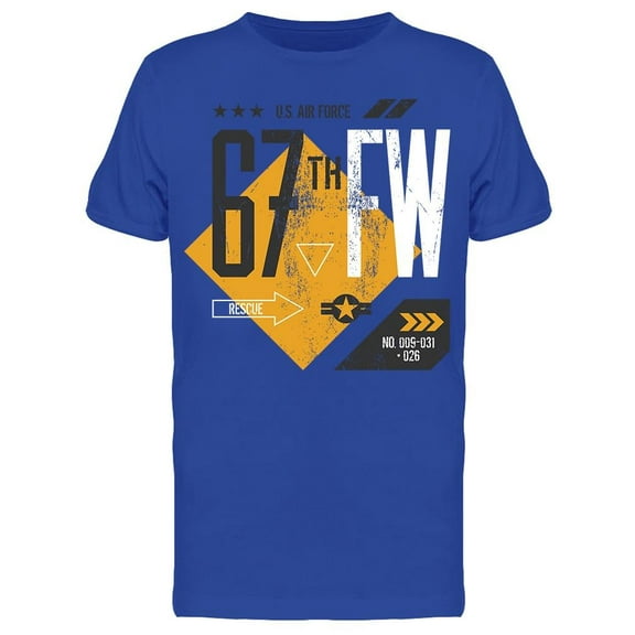U.S. Air Force 67 Th Fw Rescue  T-Shirt Men -Image by Shutterstock, Male x-Large