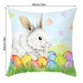 thumbnail image 4 of Easter Cushion Covers Exquisite Printing Cute Cushion Case for Home Office Decoration New, 4 of 7